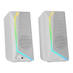 Colunas Mars Gaming MS72 RGB 2.0 15W Brancas