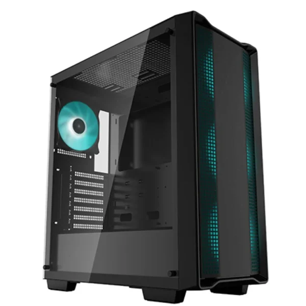 Caixa DeepCool ATX CC560 RGB Vidro Temperado USB Preta