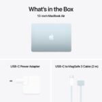 Apple MacBook Air 13.6" | M4 CPU 10-core, GPU 8-core 16GB 256GB Azul-céu + Adaptador USB-C 30W - Image 6