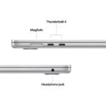 Apple MacBook Air 15.3" M4 CPU 10-core, GPU 10-core 16GB 256GB Prateado + Adaptador USB-C Duplo 35W - Image 5