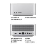 Apple Mac Studio M4 Max CPU 14-core GPU 32-core SSD 512GB 36GB RAM Prateado - Image 3