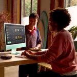 Apple iMac 24" Vidro Nanotextura M4 CPU 10‑core, GPU 10-core 16GB 256GB Prateado - Image 2