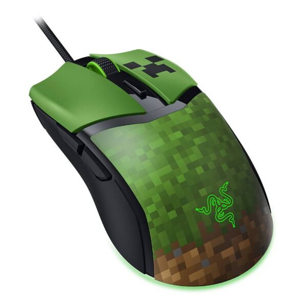 Rato Óptico Razer Cobra RGB 8500DPI Minecraft Edition