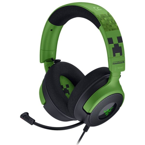 Headset Razer Kraken V4 X 7.1 Surround Wired Minecraft Edition