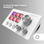 Control Deck Mars Gaming MSD-TWO Compacto Branco - Image 3