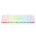 Teclado Mecânico Razer Huntsman V3 Pro Mini 60% RGB Analog Optical Switches Gen-2 US Branco - Image 2