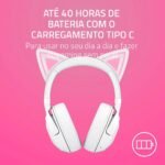 Headset Razer Kraken Kitty BT V2 Edition Bluetooth Branco - Image 5