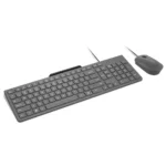 Teclado + Rato Lenovo 310 USB-A Combo PT C/ Suporte para Smartphone Preto - Image 2