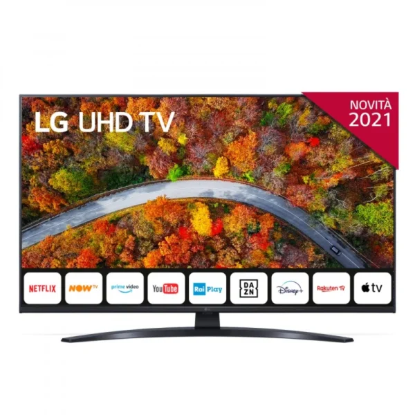 Televisão LG LED Smart TV 43" 4K Ultra HD 43UP81006LR.AEU
