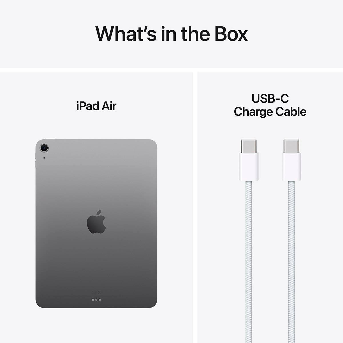 Apple iPad Air (7ª Geração) M3 11" WiFi 256GB Cinzento Sideral - Image 2