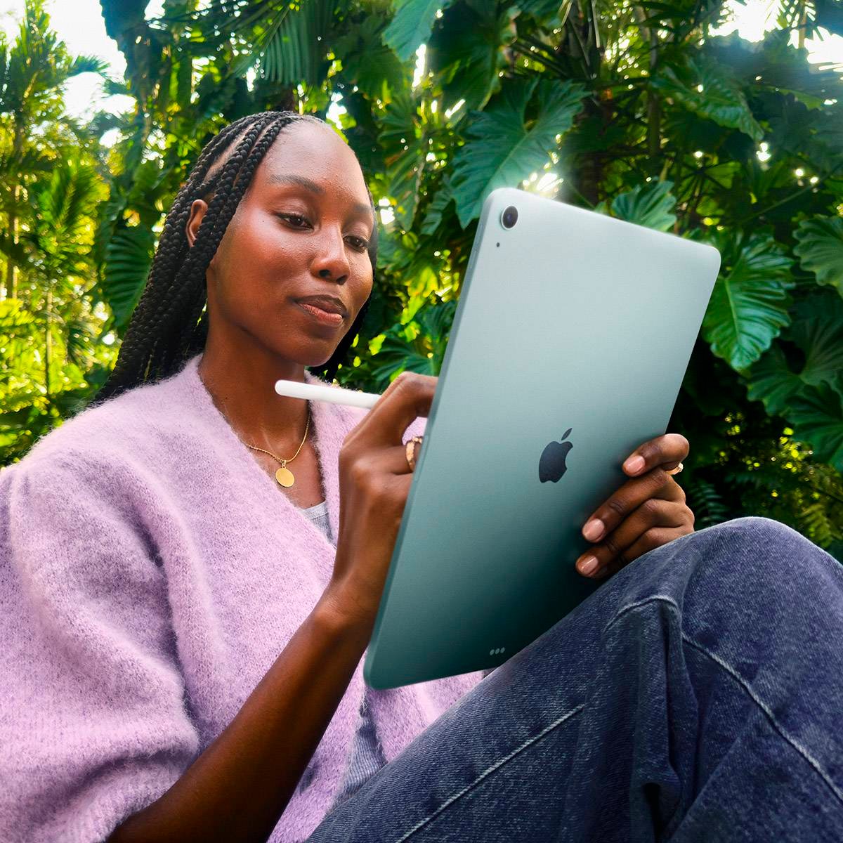 Apple iPad Air (7ª Geração) M3 13" WiFi + Cellular 128GB Roxo - Image 2