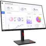 Monitor Lenovo ThinkVision T32p-30 LED 31.5" 4K Ultra HD 6 ms 60 Hz Preto - Image 2
