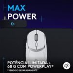 Rato Óptico Logitech G309 Lightspeed Wireless/Bluetooth 25600DPI Branco - Image 4