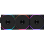Ventoinha Lian Li UNI FAN TL120 Wireless RGB PWM 120mm (Pack 3) Preto