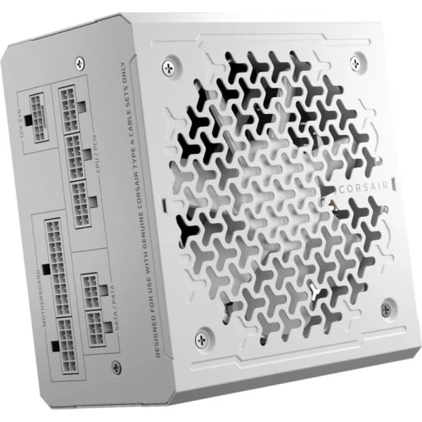 Fonte Alimentação Corsair RMe Series RM850e ATX 850W Cybenetics 80 Plus Gold Modular Branca