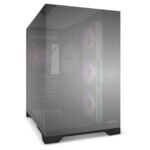 Caixa ATX Zolyd Drakora ARGB Infinity Mirror Tempered Glass Preta