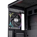 Caixa ATX EINAREX P800 RGB EXCS-PL-800R-B 4 Ventoinhas Preto - Image 2
