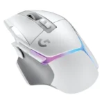 Rato Sem Fios Gaming RGB Logitech G502 X Plus 13 Botões 25600DPI Branco