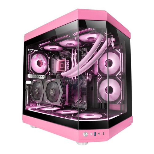 Caixa Mars Gaming MC-3T Rosa (ATX) (Vidro Temperado)