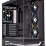 Caixa ATX EINAREX Prisma S800 RGB 4 Ventoinhas Preto