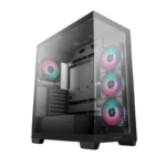 Caixa ATX DeepCool CG580 4F ARGB Preta