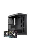 Caixa Micro-ATX EINAREX Zenith ZM800 RGB 4 Ventoinhas Preto - Image 2