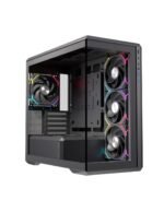 Caixa Micro-ATX EINAREX Zenith ZM800 RGB 4 Ventoinhas Preto