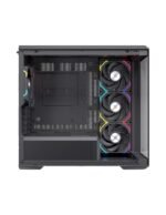 Caixa Micro-ATX EINAREX Zenith ZM800 RGB 4 Ventoinhas Preto - Image 3