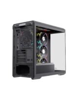 Caixa Micro-ATX EINAREX Zenith ZM800 RGB 4 Ventoinhas Preto - Image 7