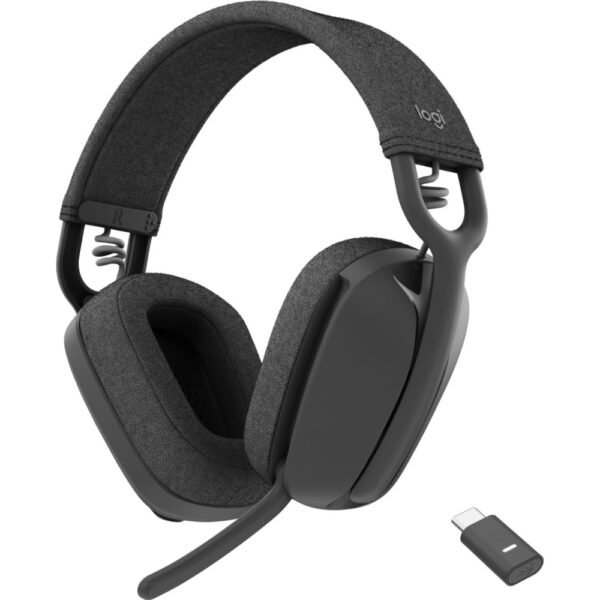 Headset Logitech ZONE Vibe UC Wireless Preto