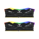 Memória Ram Team Group Kit 32GB (2 x 16GB) DDR5 5600MHz Delta RGB Preto CL36