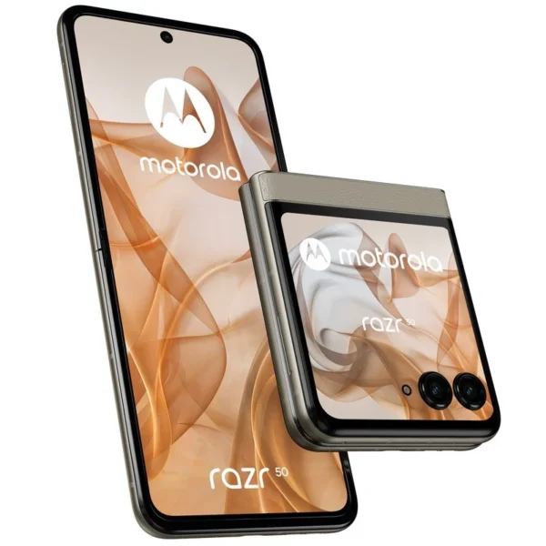 Smartphone Motorola razr 50 6.9" Dual SIM 5G USB Type-C 8GB 256GB Areia