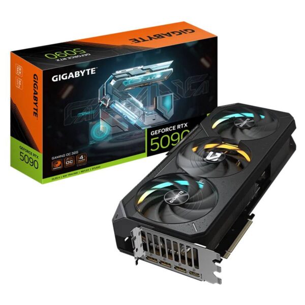Placa Gráfica Gigabyte NVIDIA GeForce RTX 5090 "Blackwell" Gaming OC 32G GDDR7 DLSS4