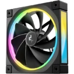 Ventoinha DeepCool FL12R 120mm PWM ARGB Gen2 2150rpm Baixo Ruído Preta - Image 4