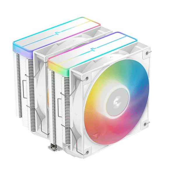 Air Cooler CPU DeepCool AG620 ARGB V2 R-AG620-WHAMMN-GJD Branco