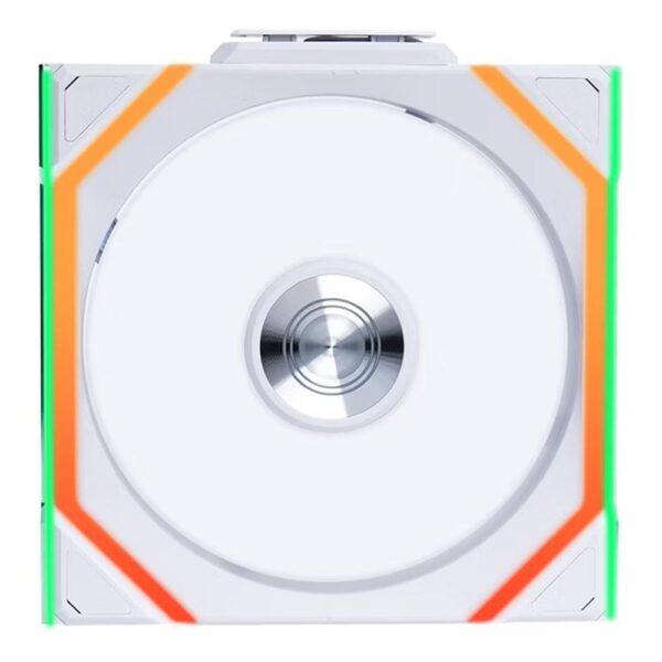 Ventoinha 120mm Lian Li Uni Fan SL120 Infinity Wireless RGB Reverse Blade 4 Pinos PWM Branca