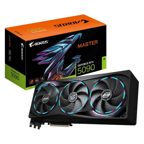 Placa Gráfica Gigabyte NVIDIA GeForce RTX 5090 "Blackwell" Master 32G GDDR7