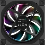 Ventoinha DeepCool FL12R 120mm PWM ARGB Gen2 2150rpm Baixo Ruído Preta - Image 3