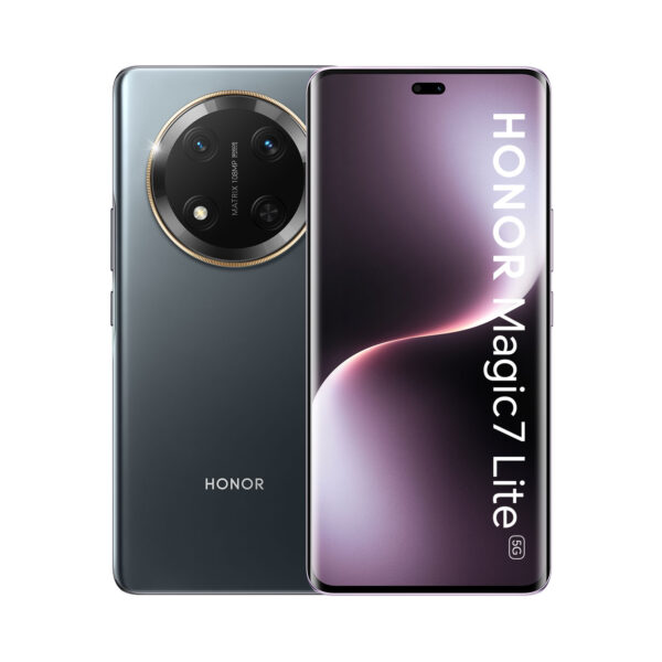 Smartphone Honor Magic7 Lite 5G Dual Sim 8GB 256GB Titânio Preto