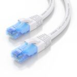 Cabo de rede Cat.6 RJ45 UTP AWG26 CCA, branco, 25 cm - Image 3
