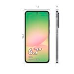 Smartphone Samsung Galaxy A56 5G Dual Sim 8GB 128GB Enterprise Edition Cinzento - Image 2
