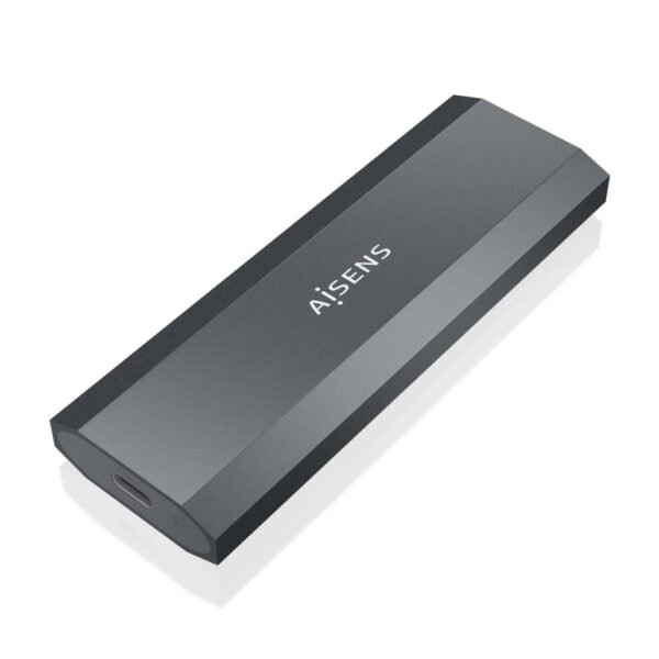 Caixa externa M.2 (NGFF) SATA para USB 3.1 Gen1, cinza