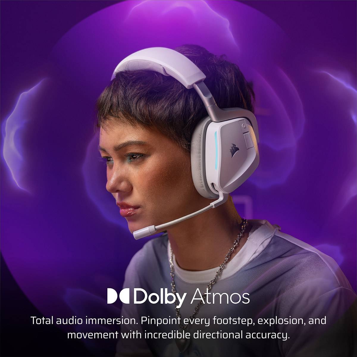 Headset Corsair Void Wireless/Bluetooth V2 Branco - Image 5