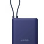 Powerbank Xiaomi 33W 10000 (Cabo Integrado) 5600mAh x2 (5V/3A) USB-C Azul