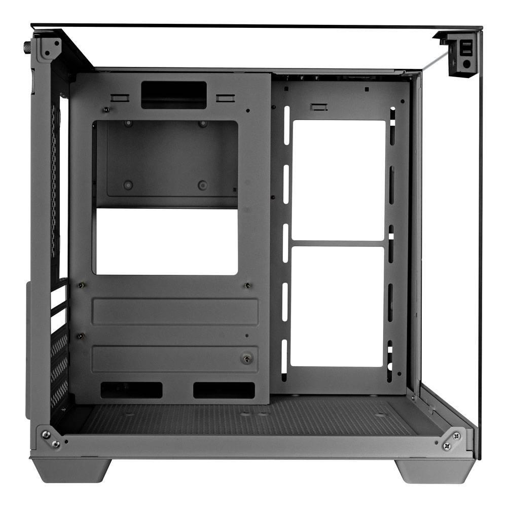 Caixa Micro-ATX Mars Gaming MC-VISIONM Compact Gaming Tempered Glass Preta - Image 4