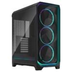 Caixa Extended-ATX Fractal Design Meshify 3 Ambience Pro RGB Preta Tempered Glass Light Tint