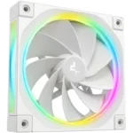 Ventoinha DeepCool FL12R 120mm PWM ARGB Gen2 2150rpm 33,9dB 55CFM Branca