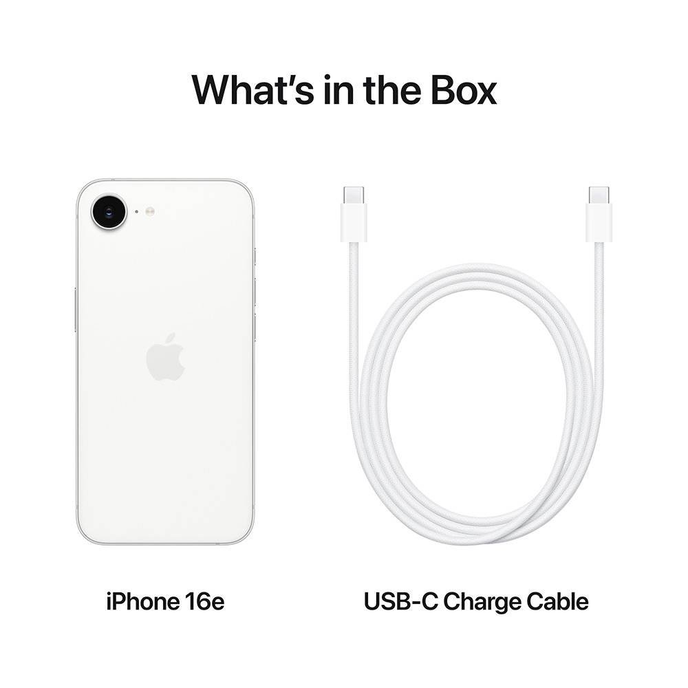 Smartphone Apple iPhone 16e 128GB Branco - Image 2