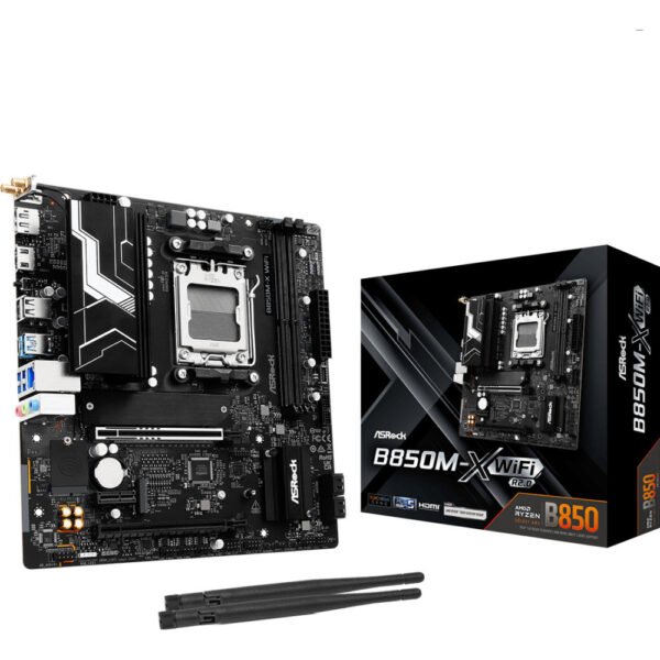 Motherboard Asrock B850M-X WiFi R2.0 AMD B850 AM5 micro ATX