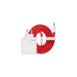 Carregador USB duplo ONEPLUS SUPERVOOC 100W USB-C/USB-A Branco